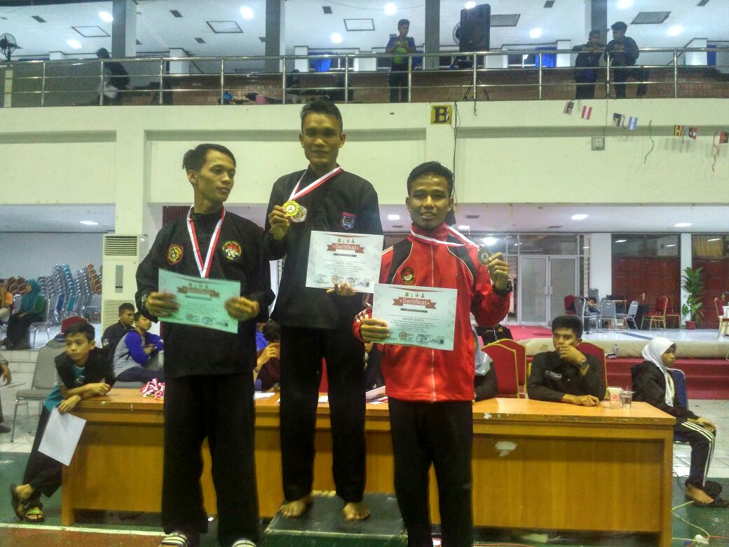 Syafriwanto Iqbal Berhasil Meraih Juara 3 Kejuaran Pencak Silat Antar Mahasiswa Dan Open Turnamen