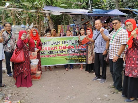 UNIDHA Peduli Lombok