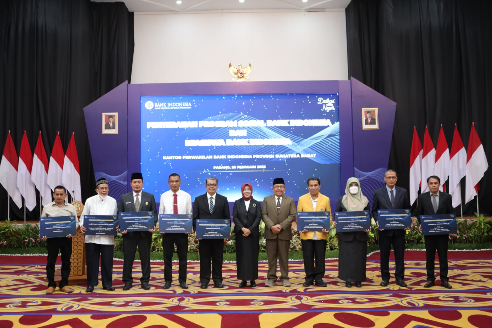 Lagi, UNIDHA Menerima Bantuan Beasiswa Bank Indonesia.