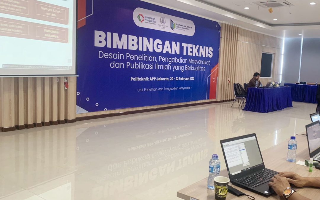 Dosen UNIDHA Menjadi Pemateri dalam Bimtek yang Diselenggarakan oleh Politeknik APP Jakarta.