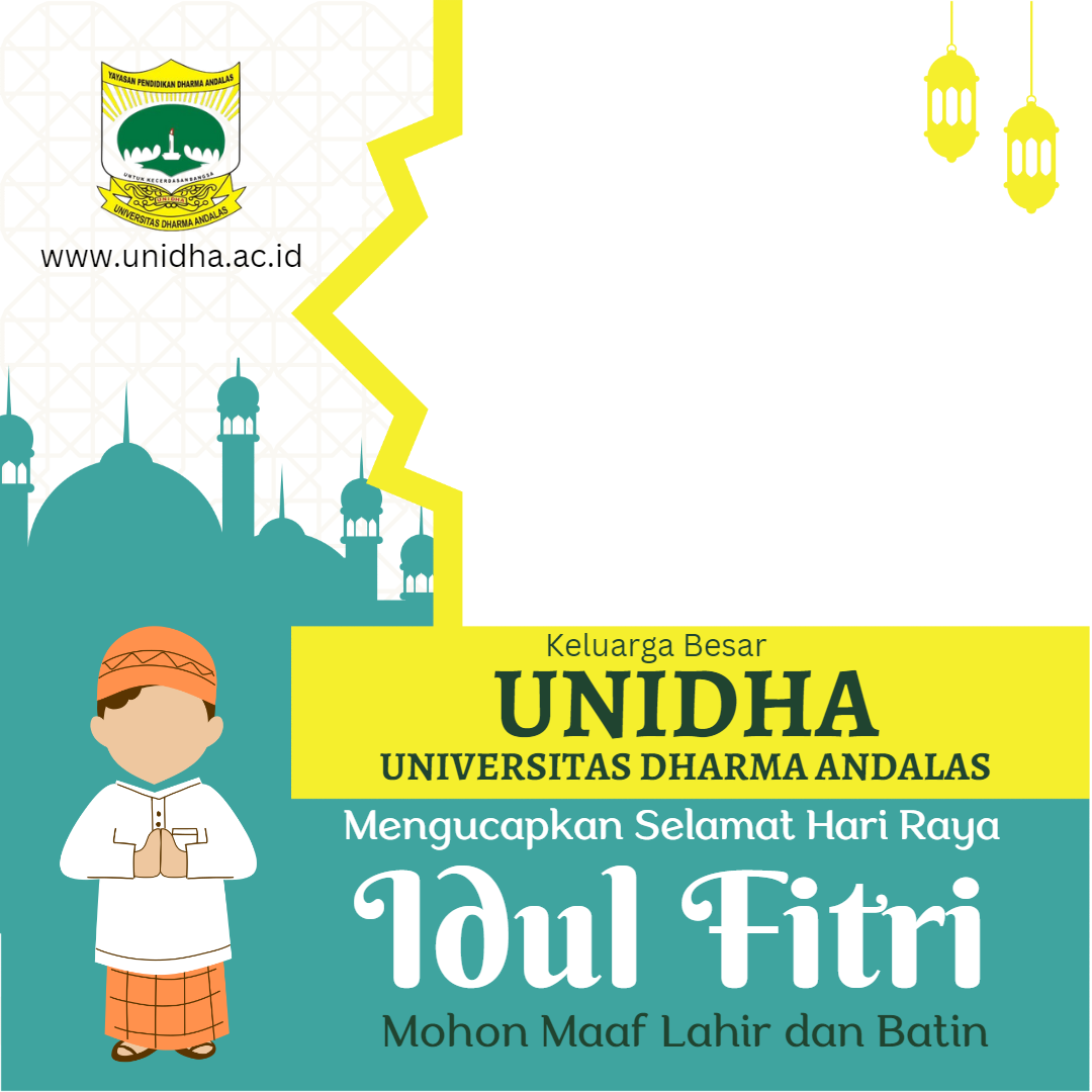 Twibbon Idul Fitri Unidha