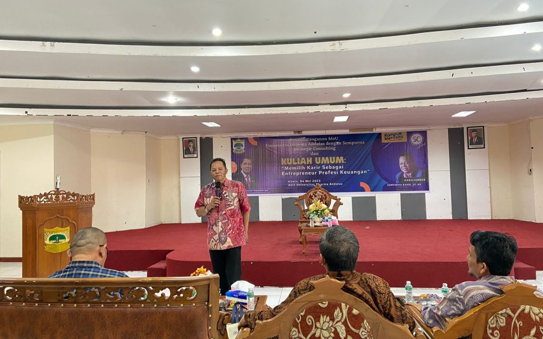 UNIDHA Gelar Kuliah Umum “Sharing Experience Memilih Karir sebagai Entrepreneur Profesi Keuangan”