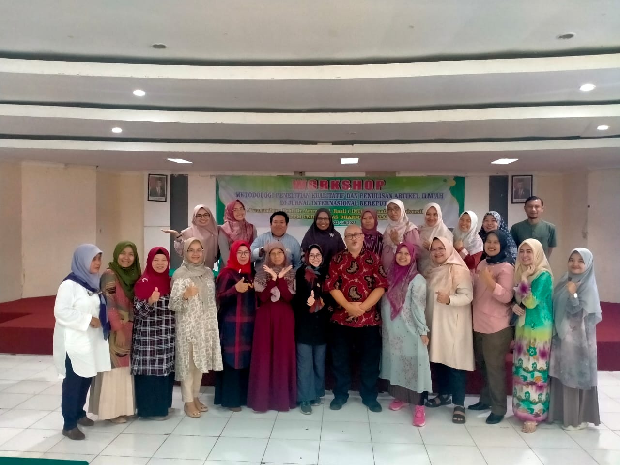 LPPM UNIDHA Gelar Workshop Metodologi Penelitian Kualitatif dan Penulisan Artikel Ilmiah di Jurnal Internasional Bereputasi