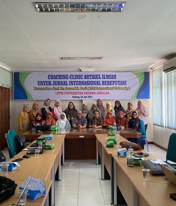 LPPM UNIDHA Gelar Coaching Clinic Artikel Ilmiah untuk Jurnal Internasional Bereputasi
