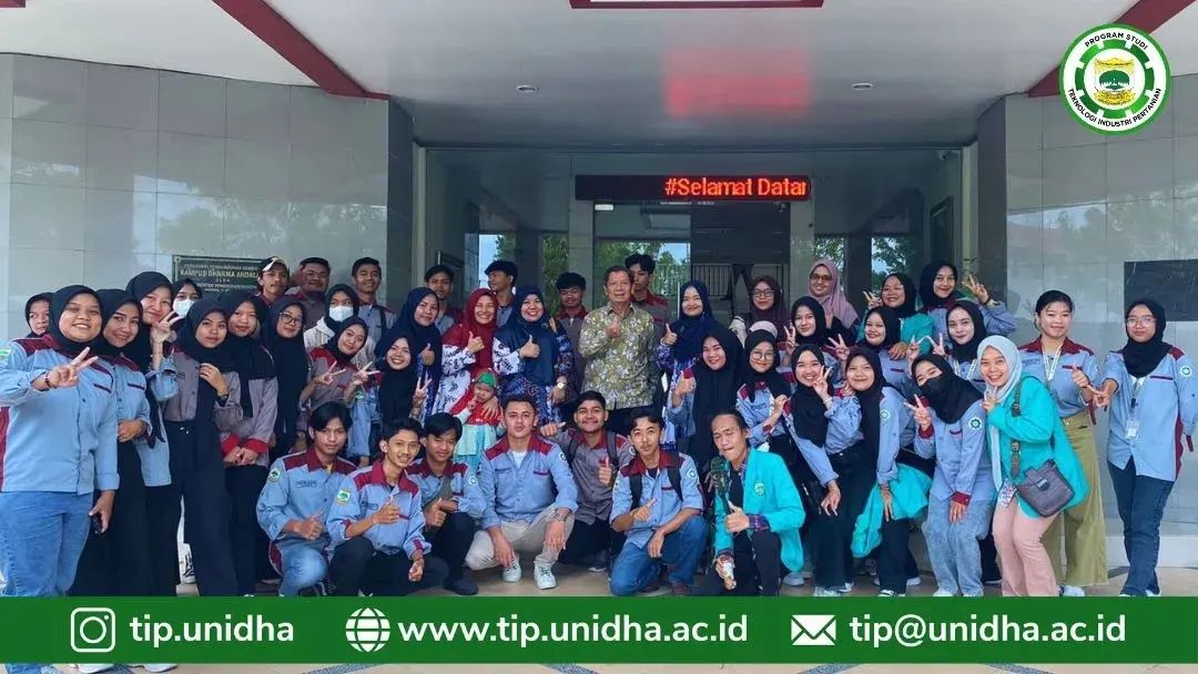 S1 Teknologi Industri Pertanian Fak. FST UNIDHA Laksanakan Field Trip ke UPTD Pengolahan Kulit, UPTD Rumah Potong Hewan, Serambi Milk, Dinas Pangan dan Pertanian Padang Panjang.
