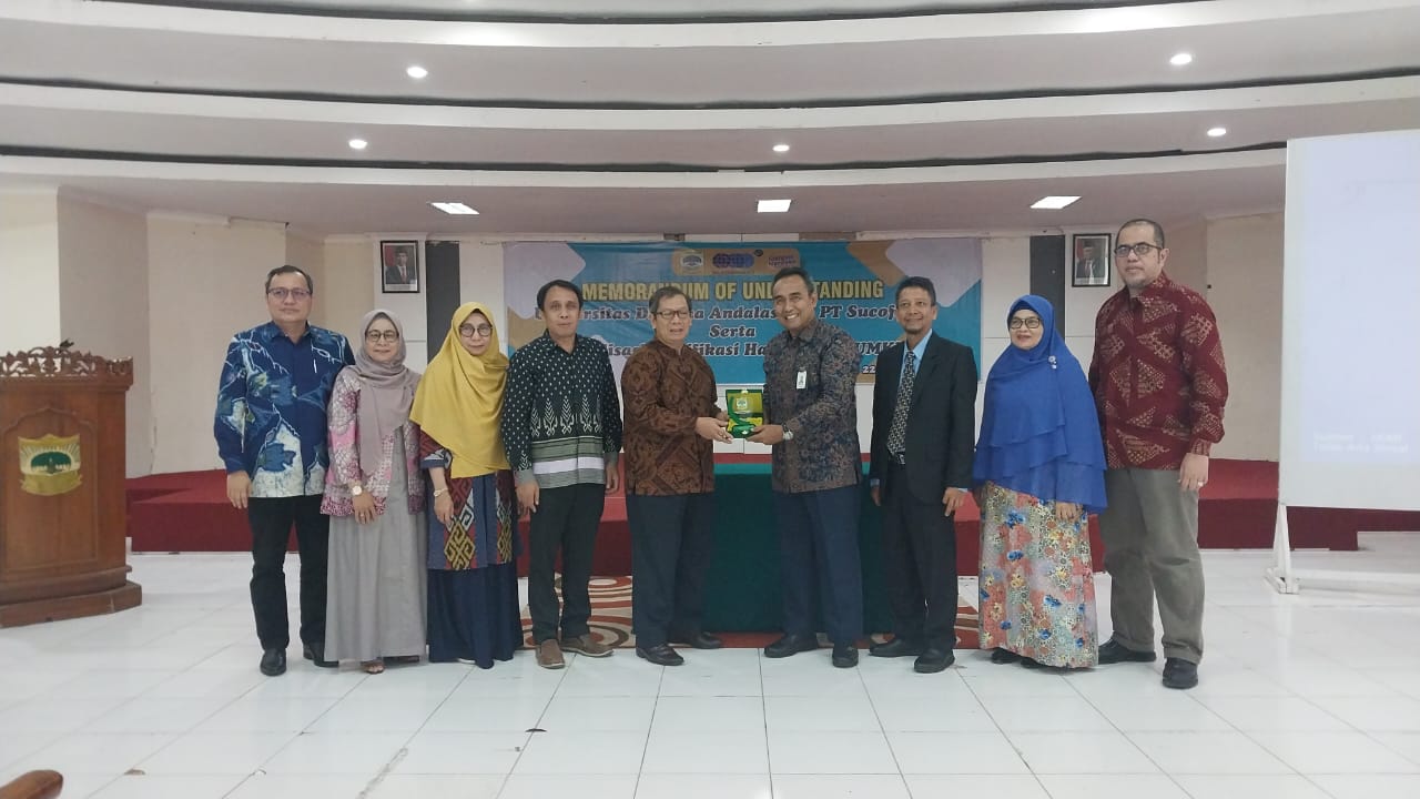 UNIDHA Teken MoU dengan PT. Sucofindo Terkait Implementasi Tri Dharma Perguruan Tinggi & Laksanakan Sosialisasi Sertifikasi Halal untuk UMKM.