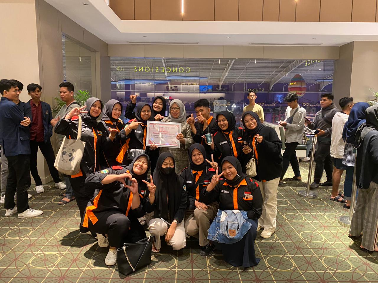 GISBEI UNIDHA MENJADI JUARA KATEGORI PESERTA EDUKASI TERBANYAK PADA GIBEI AWARD TINGKAT SUMATERA BARAT ROAD TO GIBEI AWARD 2023