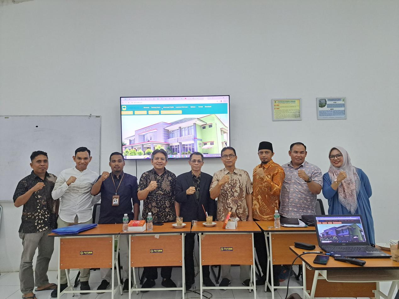 Visitasi Komisi Informasi Sumatera Barat ke Universitas Dharma Andalas, PPID UNIDHA Masuk 10 Besar PTS Terbaik