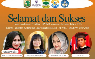 Dosen UNIDHA Terlibat dalam Riset Internasional Bertema Kebencanaan, Raih Hibah Penelitian LPPM UNAND 2025
