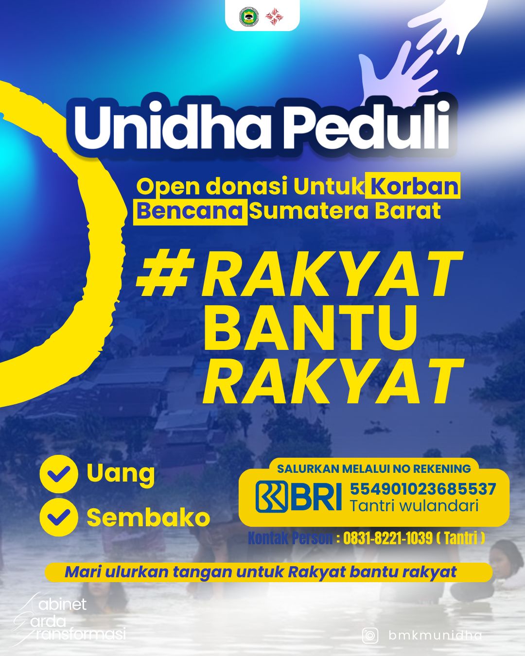 UNIDHA Nyatakan Solidaritas Penuh untuk Sumatera: Doa, Empati, dan Aksi Nyata bagi Korban Bencana Banjir & Longsor