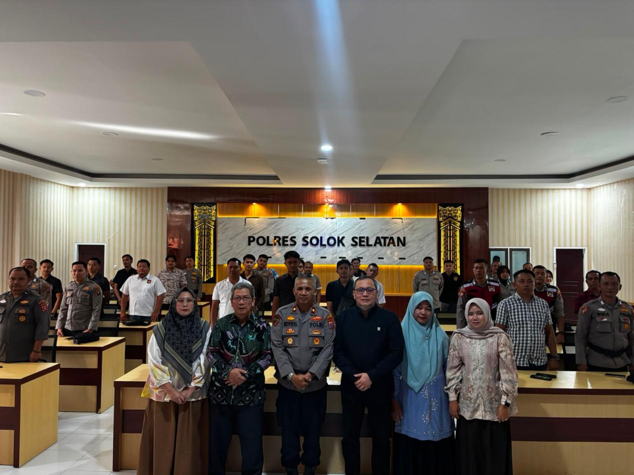 UNIDHA Perkuat Sinergi dengan Polres Solok Selatan melalui Sosialisasi RPL Pendidikan Tinggi