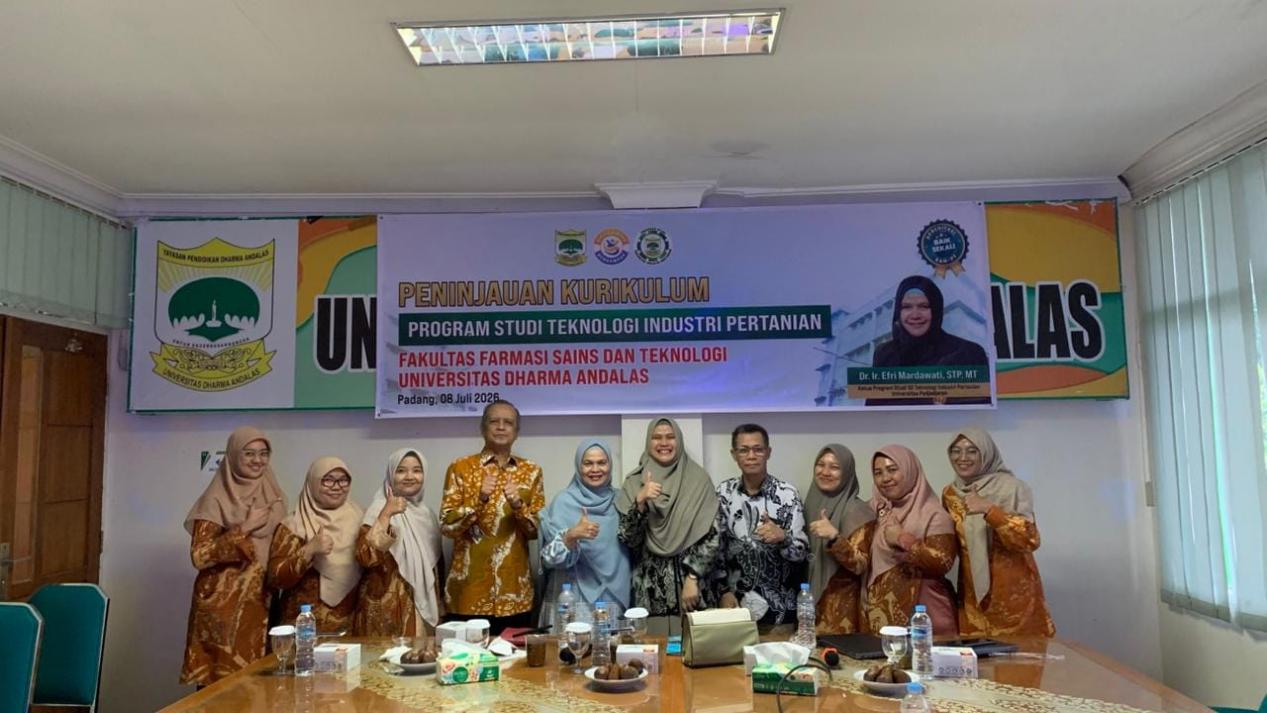 UNIDHA Perkuat Kualitas Pendidikan melalui Peninjauan Kurikulum Teknologi Industri Pertanian Berbasis OBE dan Standar FKPT-TPI