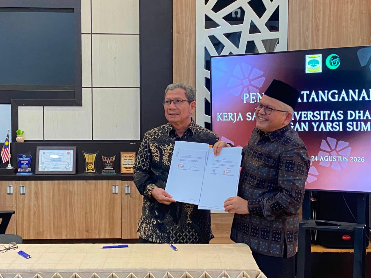 UNIDHA dan YARSI Sumbar Jalin Kerja Sama, Perkuat Sinergi Pendidikan dan Pengembangan SDM