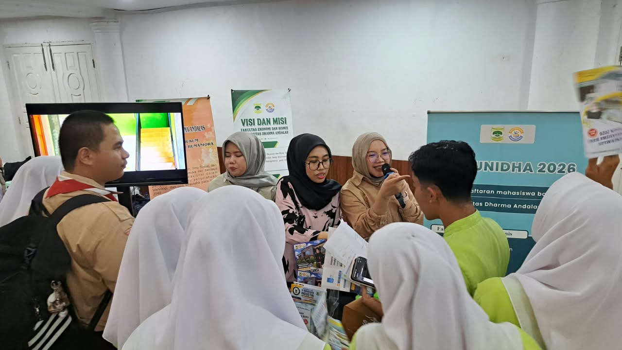 UNIDHA Semarakkan Expo Edufair 2026 di Padang, Ribuan Siswa SMA dan sederajat Antusias Kenali Kampus dan Masa Depan